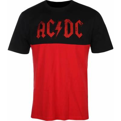 AMPLIFIED мъжка тениска ac/dc - highway to hell - ЧЕРЕН/ЧЕРВЕН - amplified - zav831k38