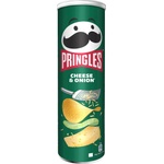 Pringles Чипс със сирене и лук Pringles 165гр