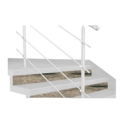 Topstep Schodová podstupnice Dub šedý 3163
