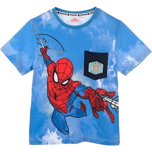 Kids movie heroes Тениска spiderman (ex1184-blue)