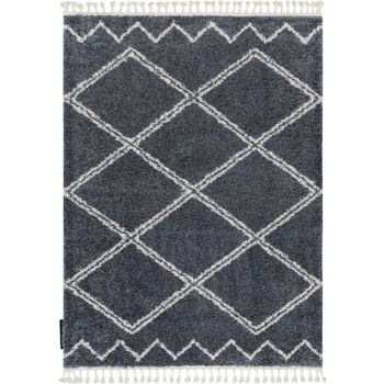 Dywany Luszczow Berber ASILA B5970 šedo bílý