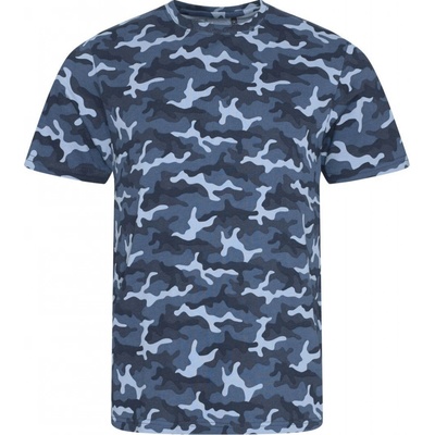 Pánské tričko CAMO Blue Camo