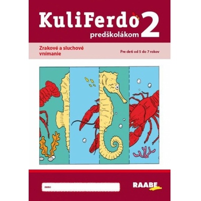 Kuliferdo predškolákom 2 - zrakové a sluchové vnímanie PZ