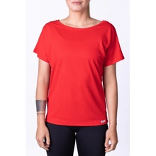 nanosilver BAT2 dámské tričko na jógu Červené