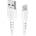 SBS TECABLEUSBIP589W USB-A - Lightning кабел - бял (TECABLEUSBIP589W)