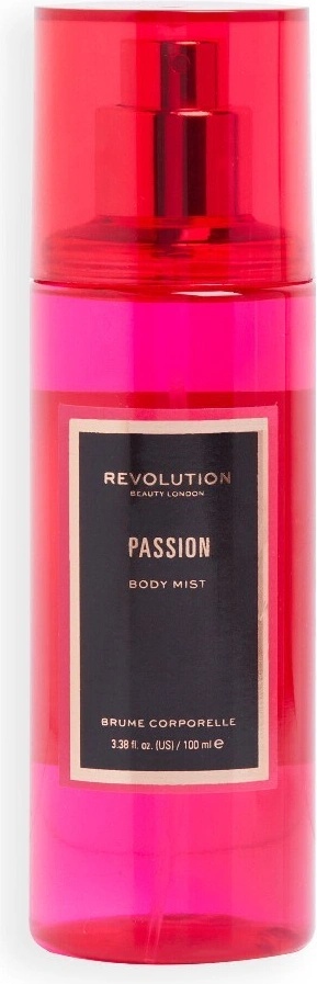 Makeup Revolution REVOLUTION Body Mist Spray Passion Мист за тяло дамски 100ml