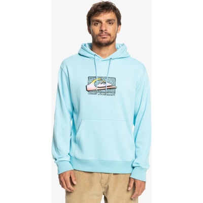 Quiksilver Retro Fade Hoodie sky blue