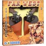 GONHER Cowboy revolver set, metal GONHER 147/0