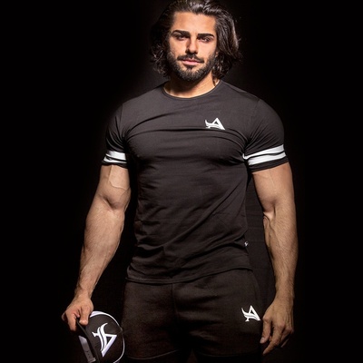 Aesthetix Era Tee Sport black white