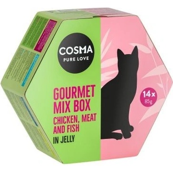 Cosma zelený box 14 x 85 g