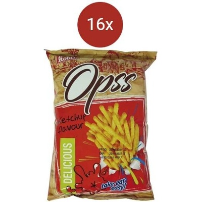 MCRobin snacks hranolky kečup 16x 40 g