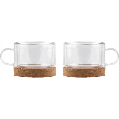 Design Sklenice na cappuccino Vialli 2 x 220 ml
