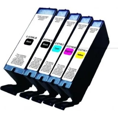 Canon Мастилници uprint комплект canon pgi-570 + cli-571bk/c/m/y xl (lf-ink-can-570-571-pack)