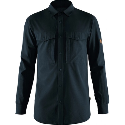 Fjällräven Мъжка риза с копчета Fjällräven Abisko Trekking Shirt - Dark Navy - размер XL (033-1278-0115)
