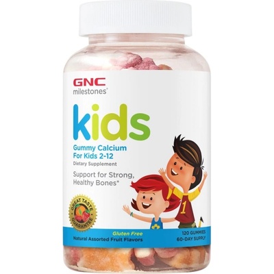 GNC Kids Gummy Calcium [120 желирани бонбони]