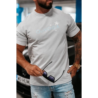 Olavoga Galaxy tričko šedá