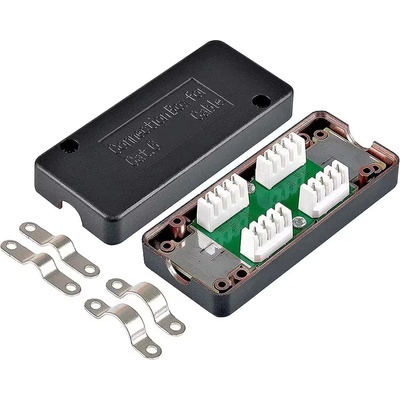 V-Store Адаптер (реглета) за терминиране на FTP, UTP, Cat5, Cat6 (Адаптер (преходник) за терминиране RJ45-RJ45)