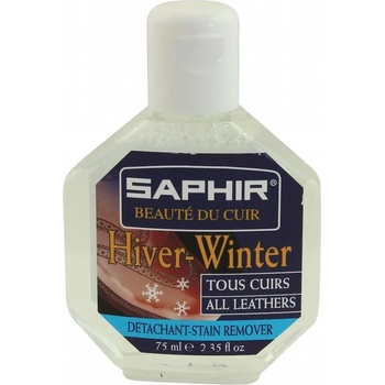 Saphir Препарат за премахване на петна от сол Saphir Hiver Winter (75 мл) Кожени обувки