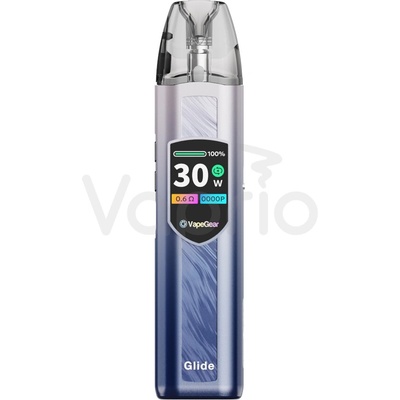 VapeGear Glide DNA Pod 1300 mAh Strieborno-modrá