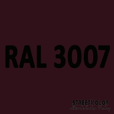 RAL 3007 akrylová auto farba lesklá alebo matná 1 liter + tužidlo + riedidlo