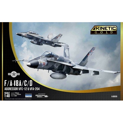 Hornet KINETIC F/A-18 A/D VFC-112 Agressor 1:48