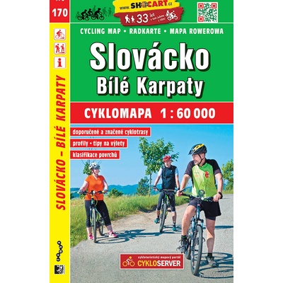 Slovácko Bílé Karpaty 1:60 000