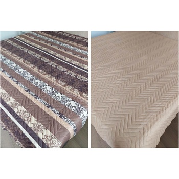 Image 1 of GoHome Двулицево шалте - Маги/Кафяв