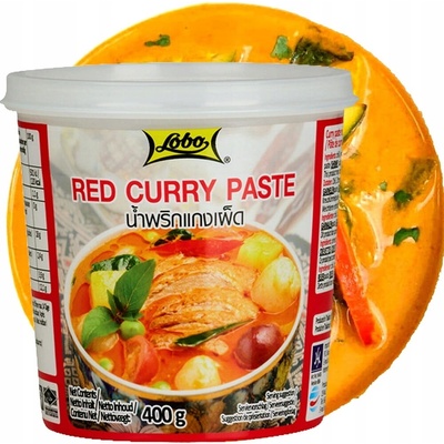 Lobo Pasta červené kari LOBO 400 g