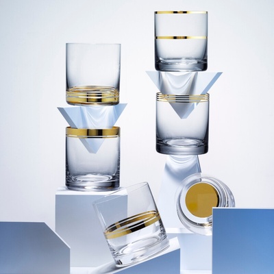 Crystalex poháre na whisky Harmonics 6 x 280 ml