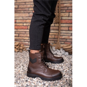 Riccon Мъжки боти 0012347 - Кафяви #325466 (325466_Тъмно кафяв)