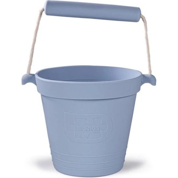 Bigjigs Toys Плажно ведро светло сиво