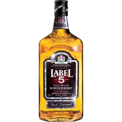 LABEL 5 WHISKY 40% 0,7 l (holá láhev)