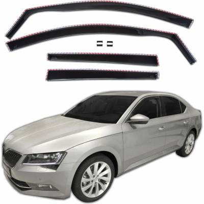 Angeleyes Deflektory na okná pre Škoda Superb 3 sedan