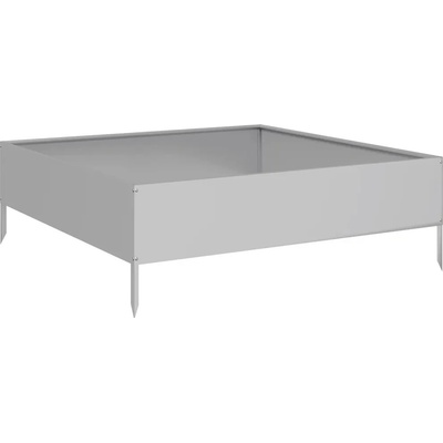 VidaXL Květináč ocel pozinkovaný vícebarevný 100 x 100 x 33,5 cm
