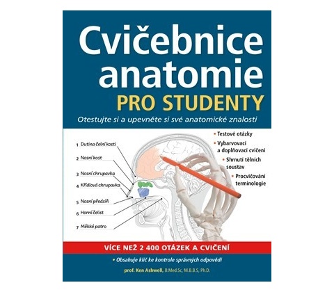Cvičebnice anatomie pro studenty