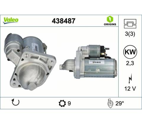 Štartér VALEO 438487 438487