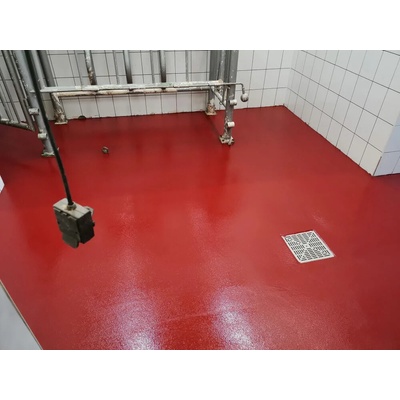 Epoxidová litá stěrka ROKOFLOOR® INDUSTRY RAL 3013 Tomatová červená 5KG set