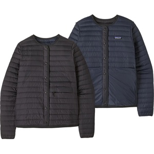 Patagonia Дамско пухено яке Patagonia Women's LW Reversible Down Sweater Cardigan Down jacket - Black - размер XL (104-7087-0115)