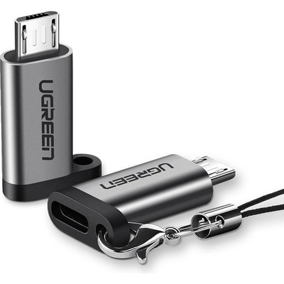Ugreen USB typ C na Micro USB Sivá KP31105