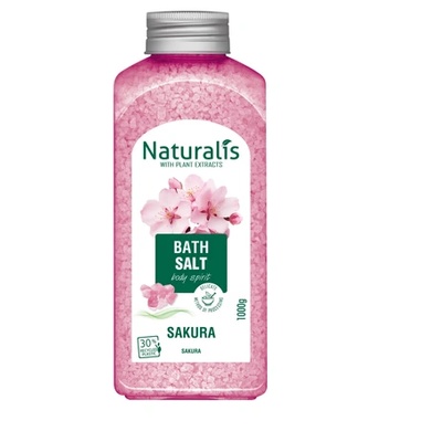 Union Cosmetic Сол за баня Naturalis сакура 1кг