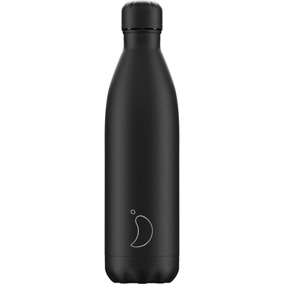 Chilly's Bottles Monochrome Термо бутилка, 750 мл, черна (B750MOABL)