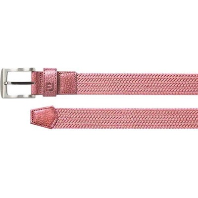 Dámský pásek Footjoy Braided růžový