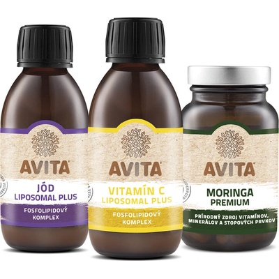 Avita Prírodný jód z kelpu Liposomal Plus 200 ml