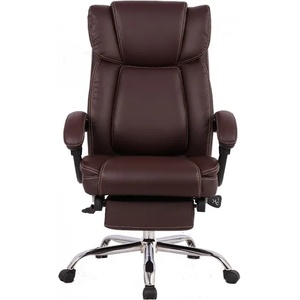 Office Express ДИРЕКТОРСКИ СТОЛ cool boss ЕКО КОЖА СИВ