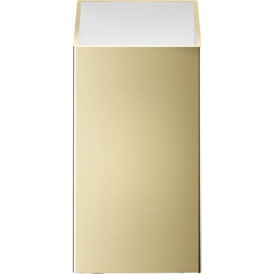 Decor Walther Koupelnová dóza Corner 8 cm zlatá mat