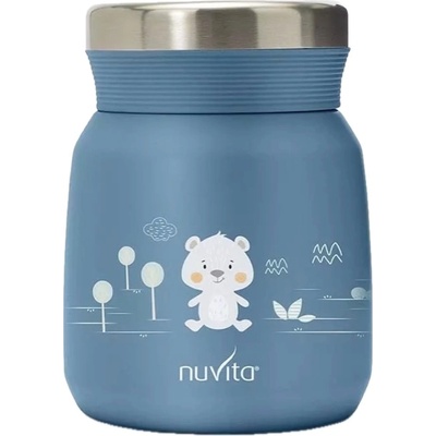 Nuvita Термо кутия за храна Nuvita - 300 ml, Powder Blue (NU-PPCP0050)