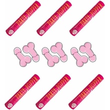 FOLAT Sada konfety 28 cm penis, rozlučka se svobodou, 6 ks 8595596318643