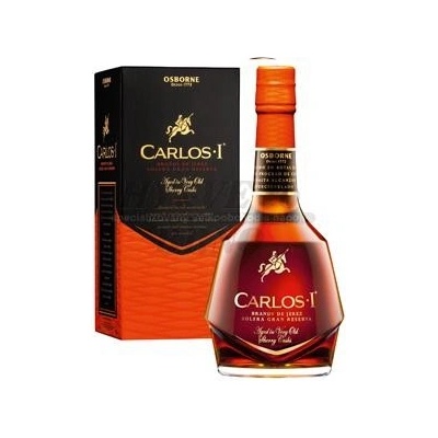 CARLOS I. GRAN RESERVA SHERRY CASKS 40% 0,7 l (kartón)