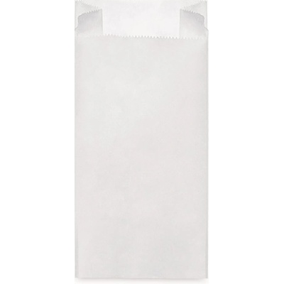 COpack - Svačinový papírový sáček bílý 0,5 kg ( 11+4,5 x 23 cm) (100 ks)