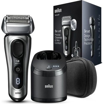 Braun Series 8 8467cc Wet&Dry Silver